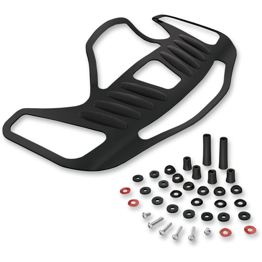 01-17 for Honda GL1800 Gold Wing SHOW CHROME Contour Trunk Rack Black 52-803BK