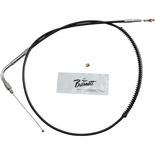 2008-2014 for Harley Super Glide Custom FXDCI BARNETT Idle Cable +6" Black