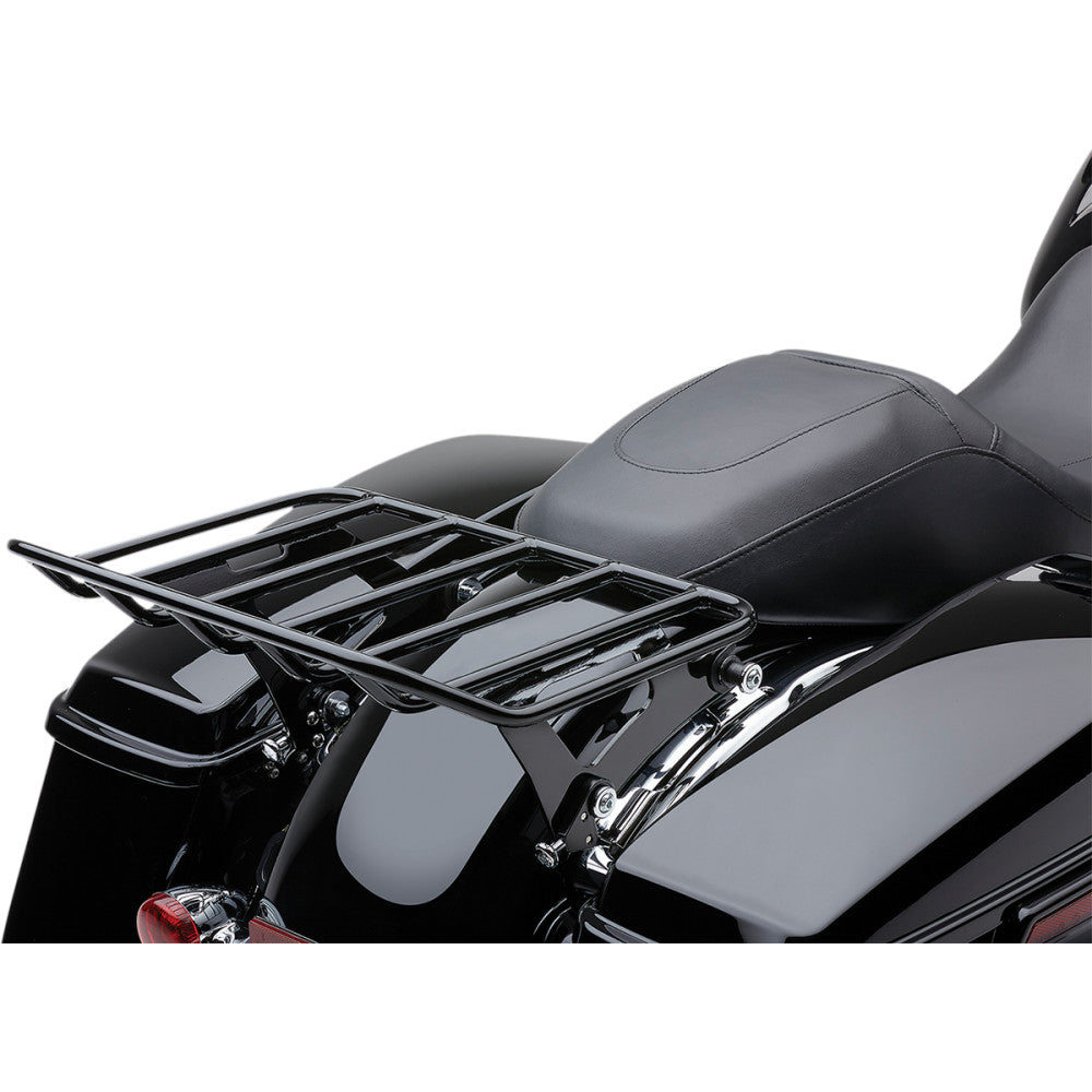 04-08 for Harley Electra Glide Police FLHTPI COBRA Detachable Luggage Rack Black