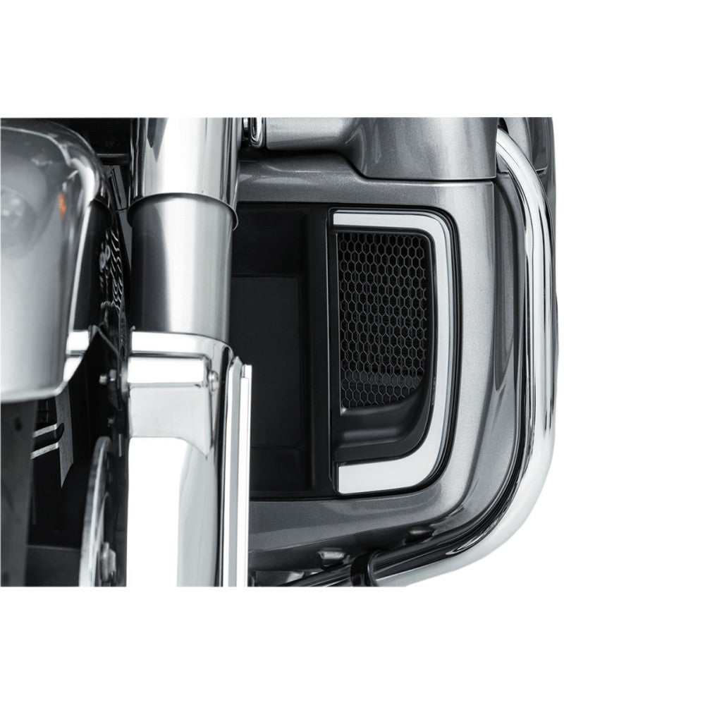 2014-2020 for Harley Electra Glide Ultra Limited FLHTK Lower Grille LED Black