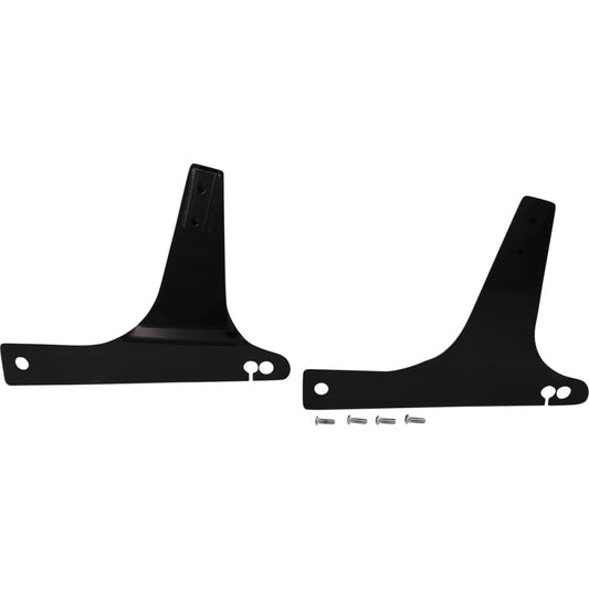 2008-2017 for Harley Street Bob FXDB KHROME WERKS Side Plates Black 263840
