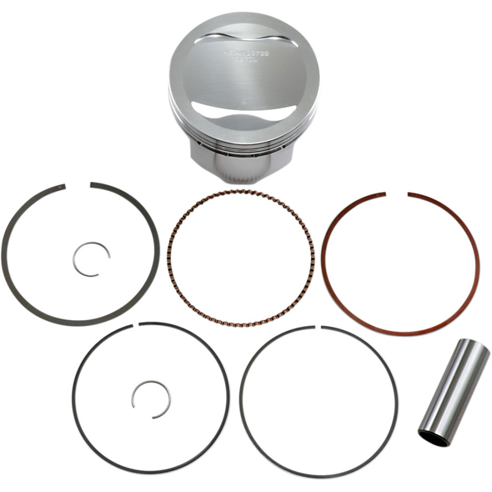 85-'00 for Yamaha XT350 WISECO Piston Kit 87.00/+1.00 9:1 Yam