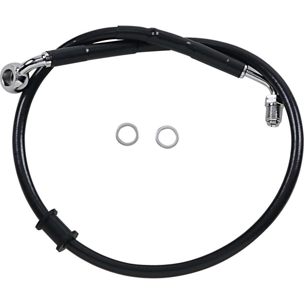 18-21 for Harley FLDE/FLSL/FLFBS/FLSB DS Front Brake Line Kit +2 Upper W/ ABS