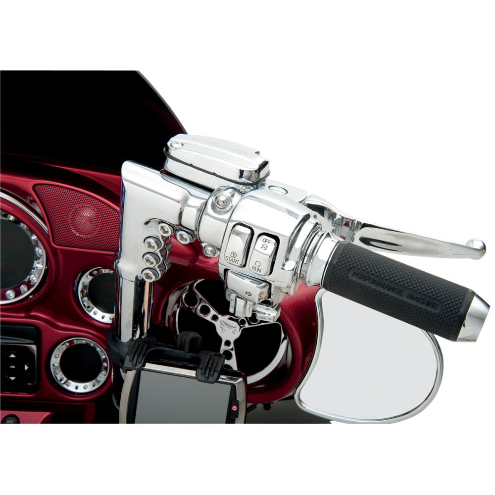 2009-2013 for Harley Tri Glide Ultra Classic F Switch Housing Cruise Chrome