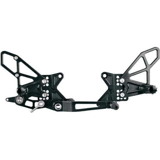 2009-2014 for Yamaha YZF-R1 VORTEX V2 Rearset Black R1 RS681K
