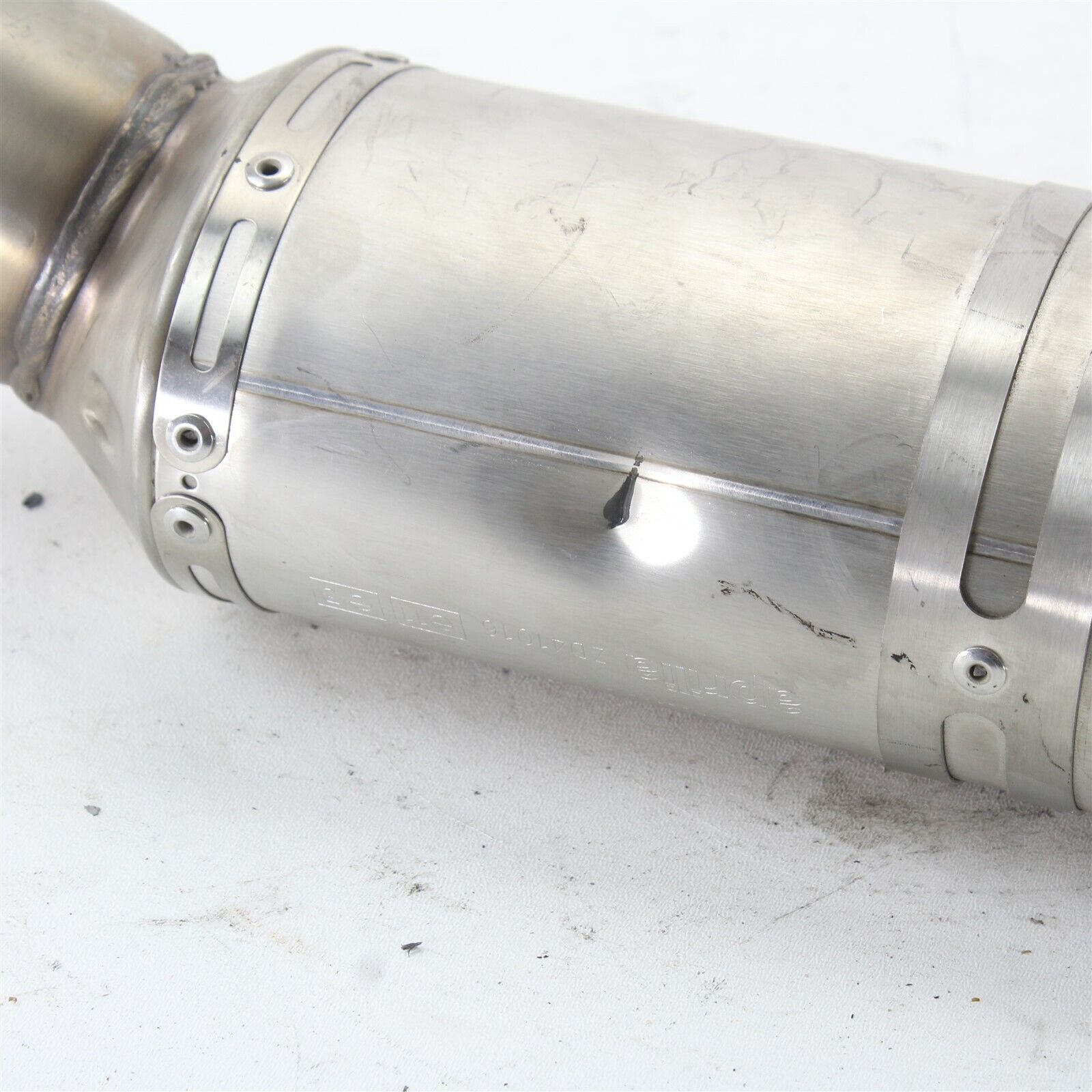 05-09 Aprilia RSV RSV1000 1000R OEM Exhaust Mufflers Silencer Right ZD41016