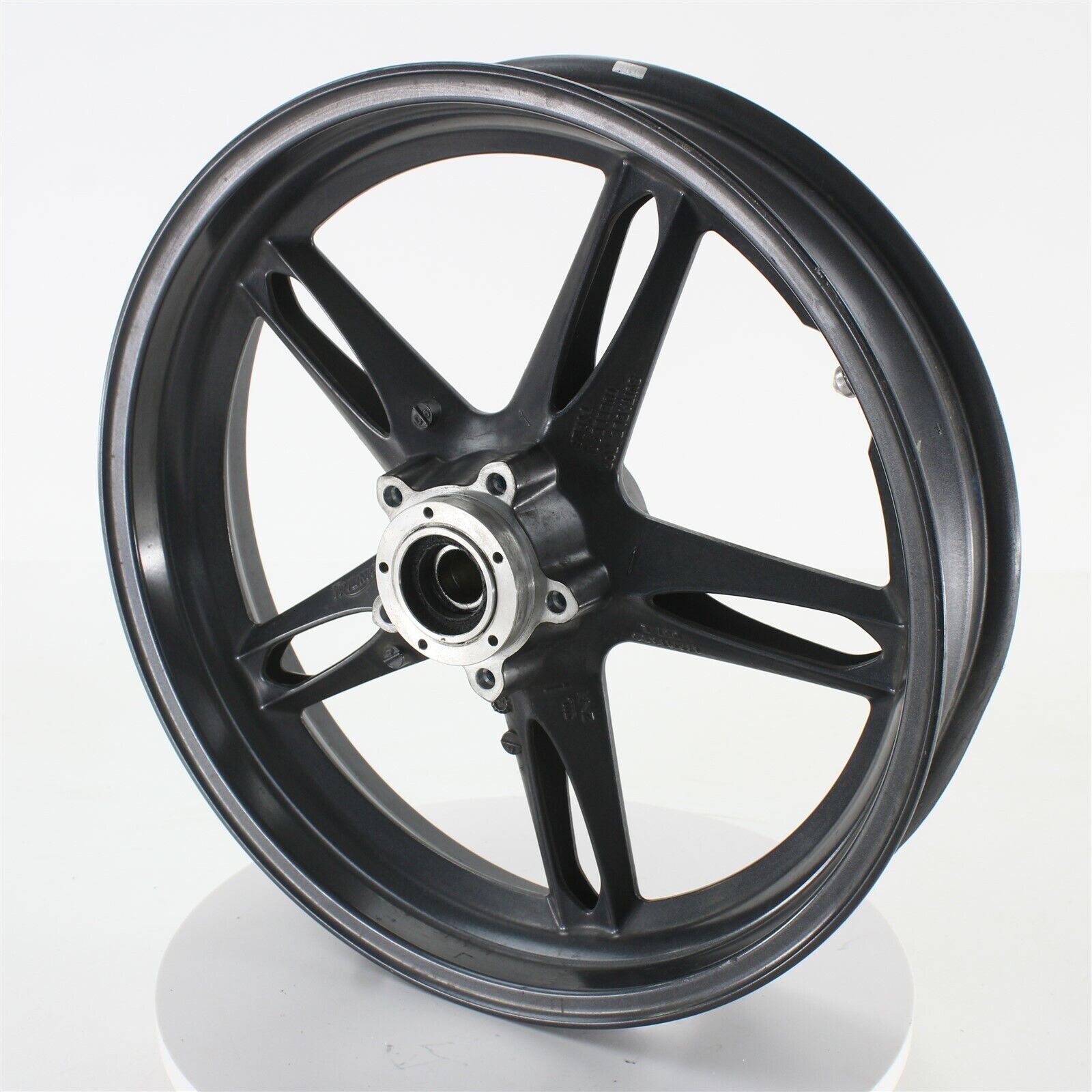 05-12 Triumph Sprint ST Speed Triple 1050 Front Rim Wheel T2000074 Bent
