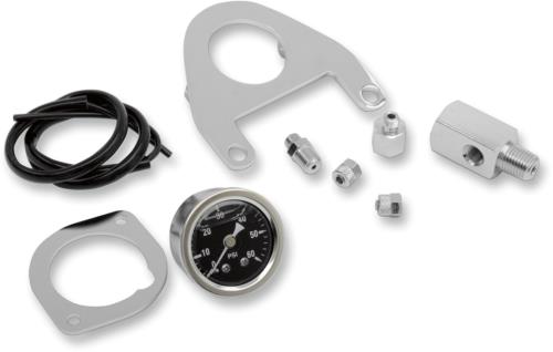 2009-2016 for Harley Road King EFI FLHR DRAG SPECIALTIES Oil Pressure Gauge Kit