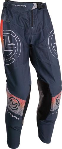 MOOSE RACING Sahara Pants Orange/Gray 34 2901-9914