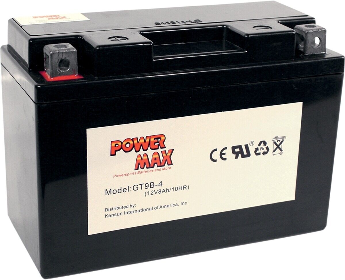 2006-2018 for Yamaha Raptor 700R 4x2 POWER MAX Battery YT9B-4 GT9B-4