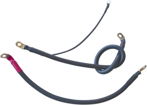 08-17 for Harley Fat Bob FXDF TERRY COMPONENTS Battery Cables '06 '17 Dyna 22066