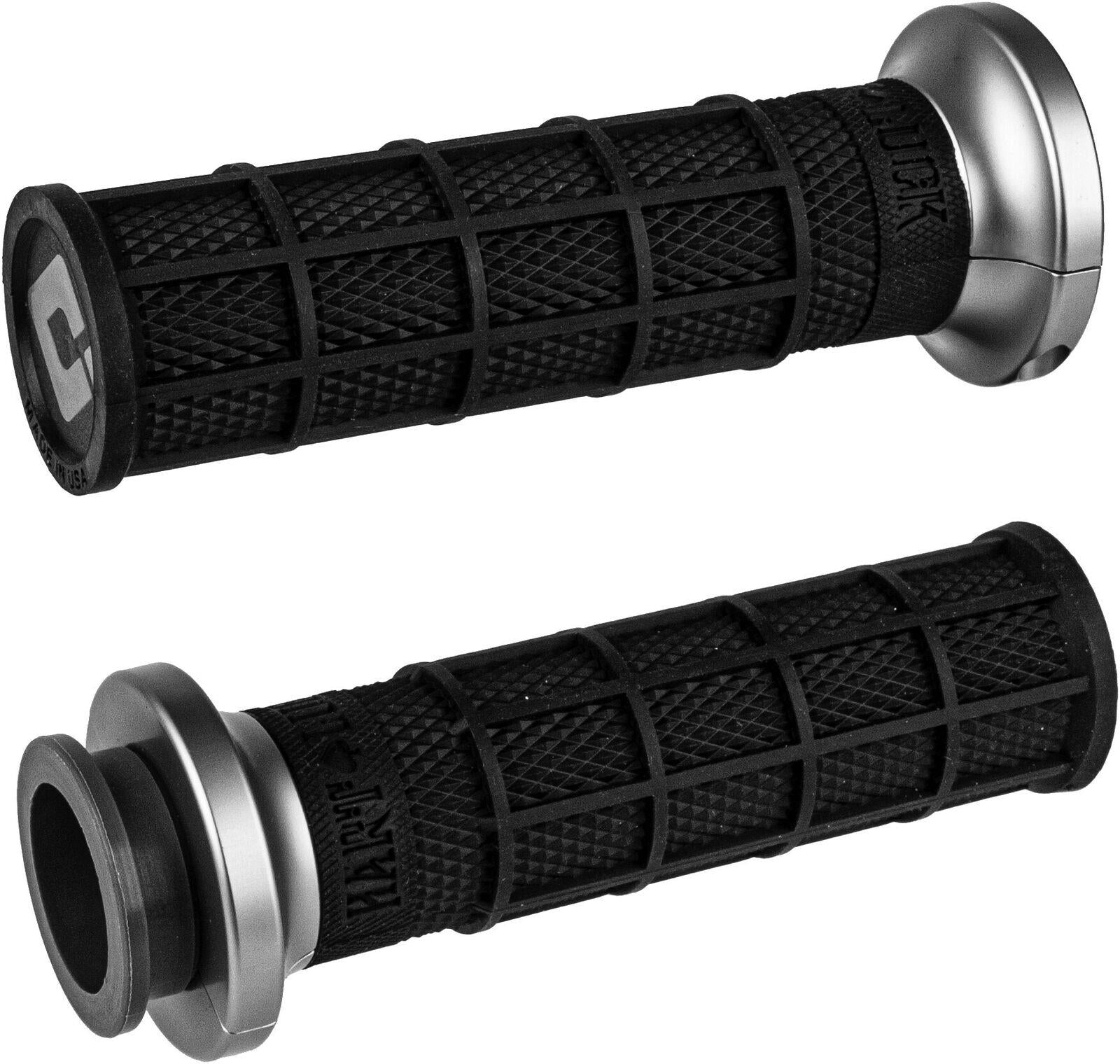 2010-2020 for Harley Sportster XLX ODI Grips V-Twin Black/Gunmetal V31HCW-BH-H