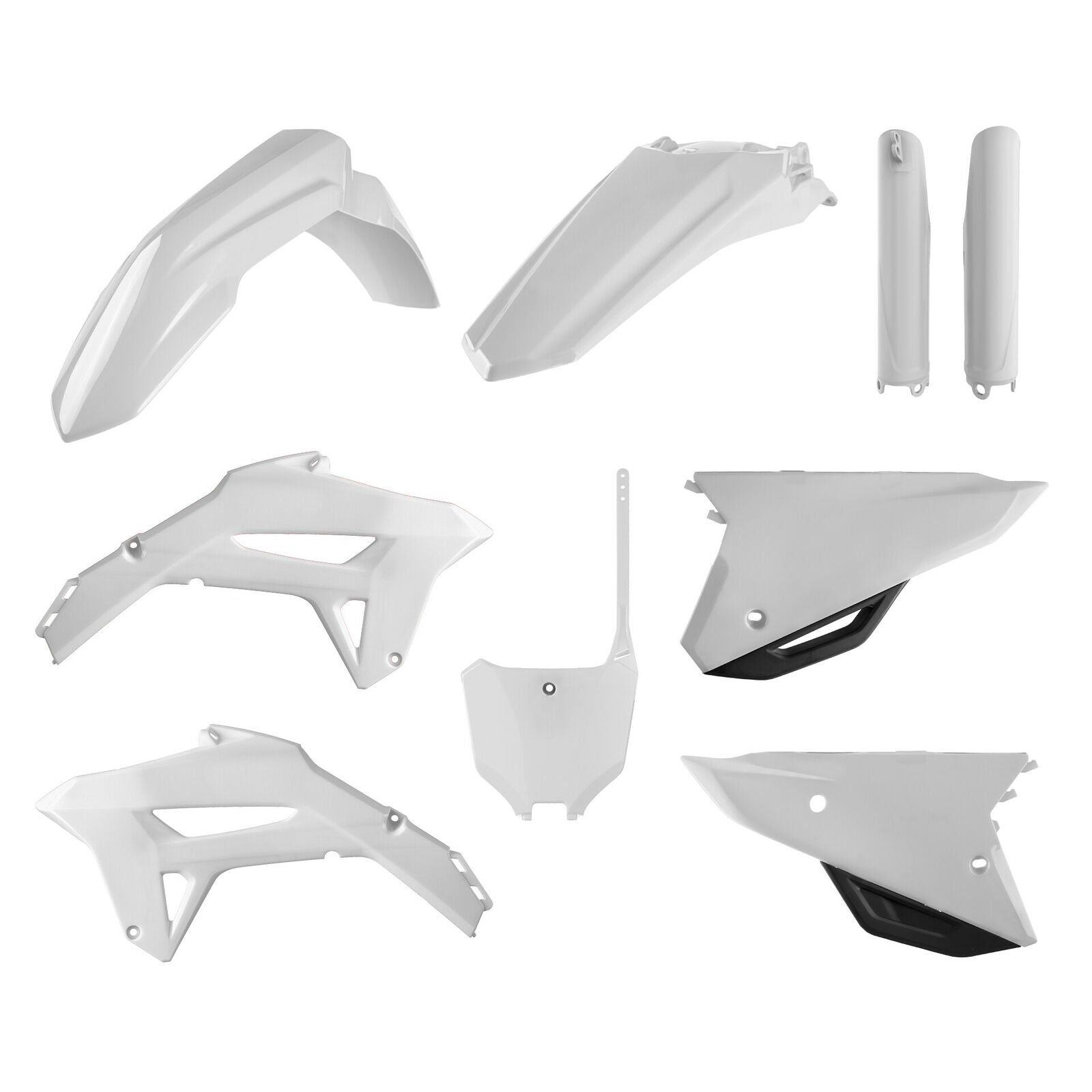 21-'22 for Honda CRF450R W.E. POLISPORT Mx Full Kit White Hon