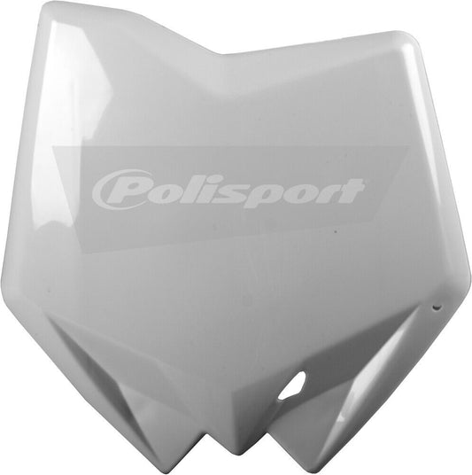 05-'11 for Husqvarna TC 250 POLISPORT Front Number Plate White