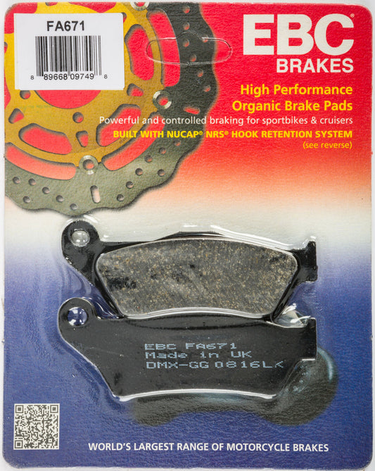 05-'08 for BMW K1200R EBC Brake Pads 15-671