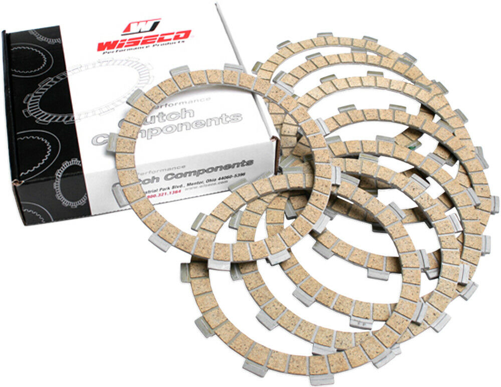 06-'19 for Kawasaki KX450F WISECO Friction Plates 8 Fiber Kaw
