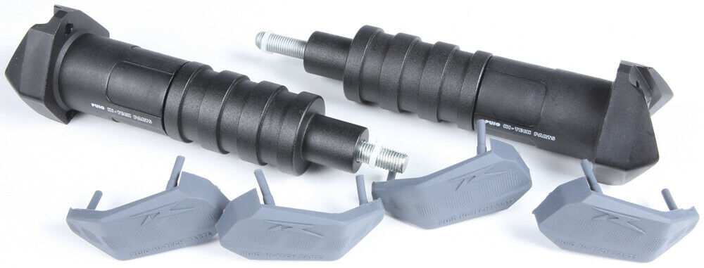 02-'07, '14-'16, '18-'19 for Suzuki DL1000 V-Strom PUIG Frame Sliders R12 Black
