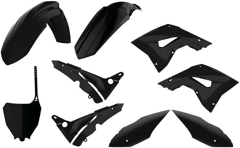 02-'07 for Honda CR125R POLISPORT Plastic Body Kit Black