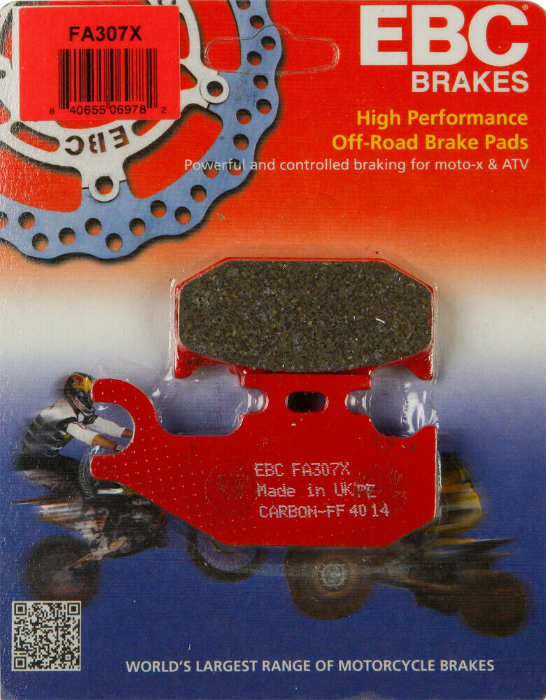 06-'10 for Yamaha YFM450FX Wolverine 4WD [SRA] EBC Brake Pads 15-307X