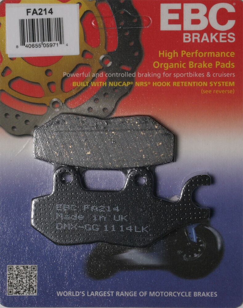 04-'11 for Triumph Thruxton 865 EBC Brake Pads