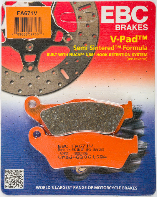 05-'08 for BMW K1200R EBC Brake Pads V-Series