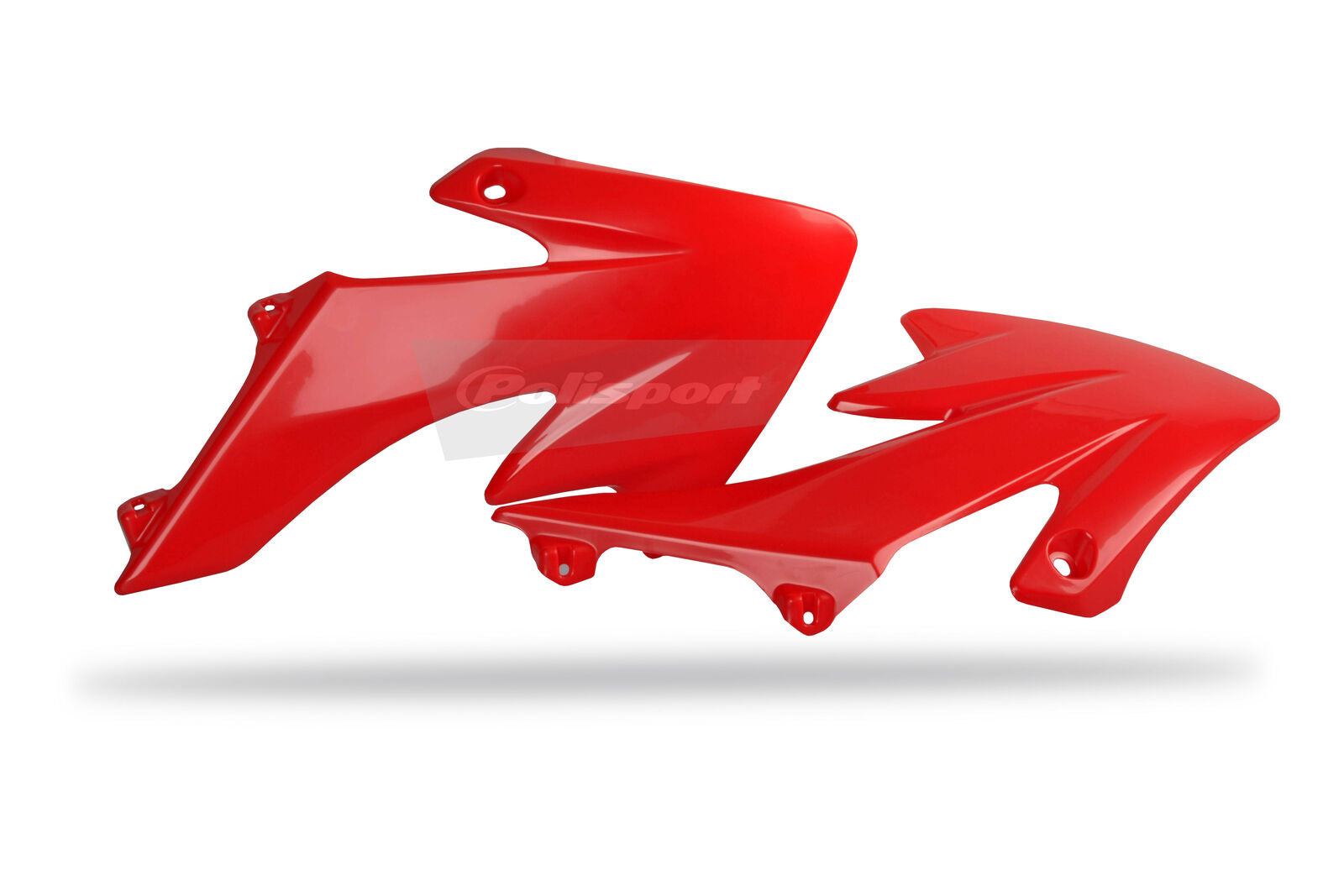 04-'09, '11-'20 for Honda CRF50F POLISPORT Radiator Shroud Red
