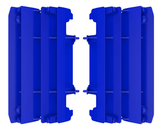 06-'21 for Yamaha YZ125 POLISPORT Radiator Louvers Blue