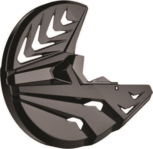 03-'14 for KTM 450 SX-F POLISPORT Disc/Fork Protector Ktm/Hus Black/Black