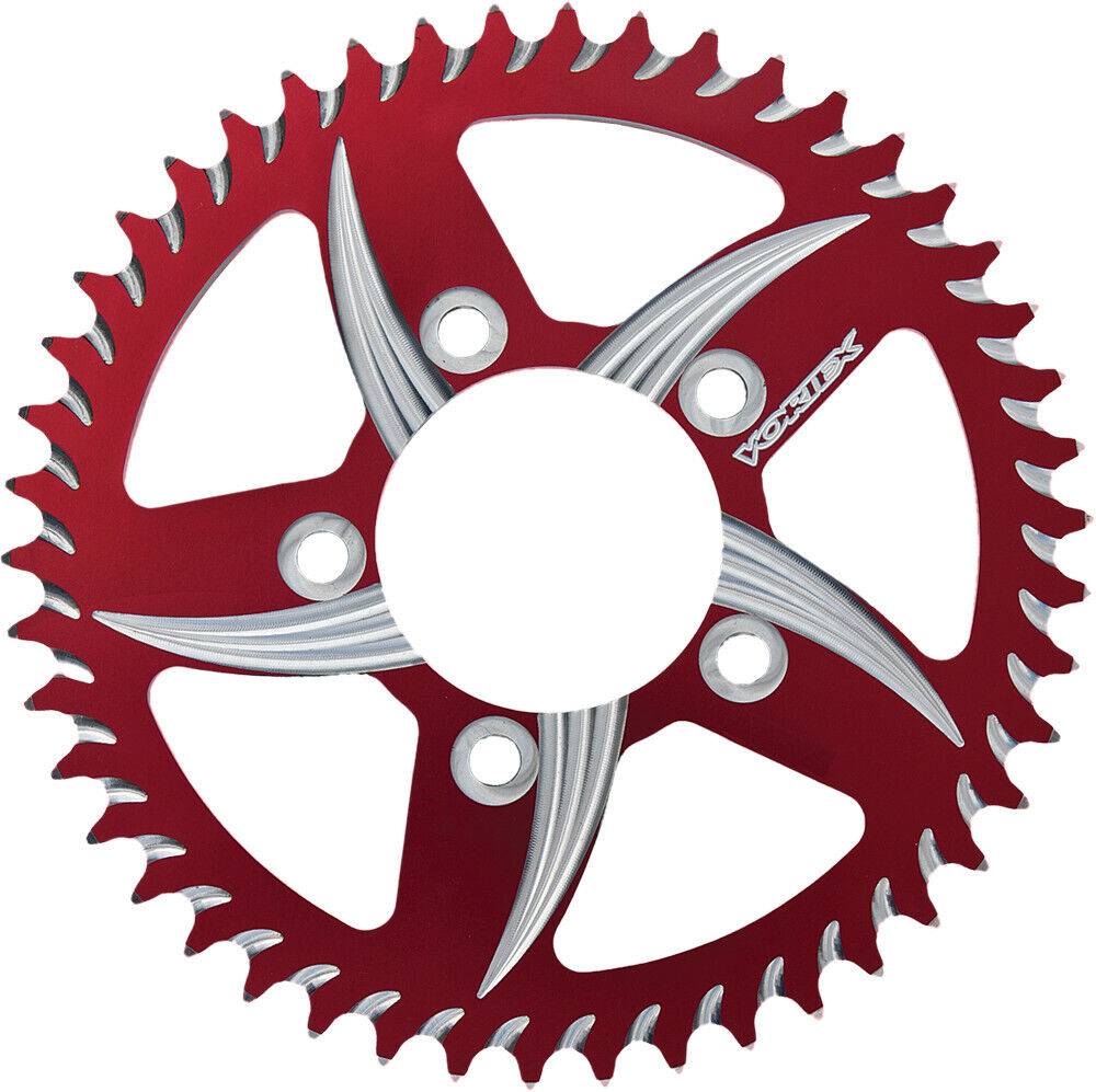 00-'10 for Suzuki GSX-R750 Rear Cat5 Sprocket Aluminum 42T-520 Red Suz/Tri