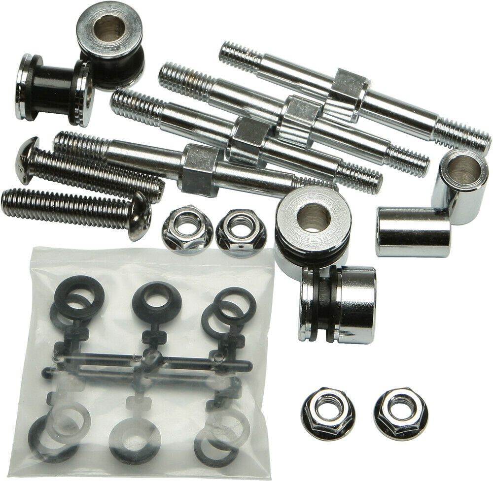 03-'17 for Harley FLSTC Docking Hardware Kit Chrome Flstc/Sc 05-07 820-2224