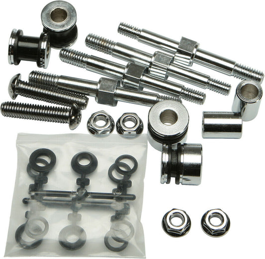 03-'17 for Harley FLSTC Docking Hardware Kit Chrome Flstc/Sc 05-07 820-2224