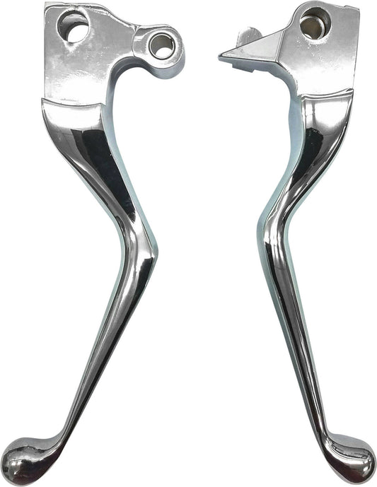04-'06 for Harley XL1200C HARDDRIVE Smooth Lever Set Chrome Xl 04-06 820-54360
