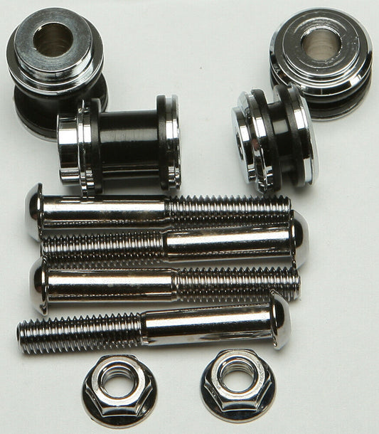 04-'19 for Harley XL1200C Docking Hardware Kit Chrome Xl 04-Up 820-2230