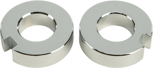 00-'07 for Harley FXST Rear Axle Collar Set Chrome Replaces OE 47577-00