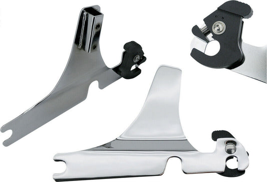 00-'17 for Harley FLSTF HARDDRIVE Detachable Side Plates Chrome Softail 820-2207