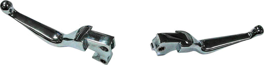 07-'13 for Harley XL1200C HARDDRIVE Smooth Lever Set Chrome Xl 07-13 820-54366