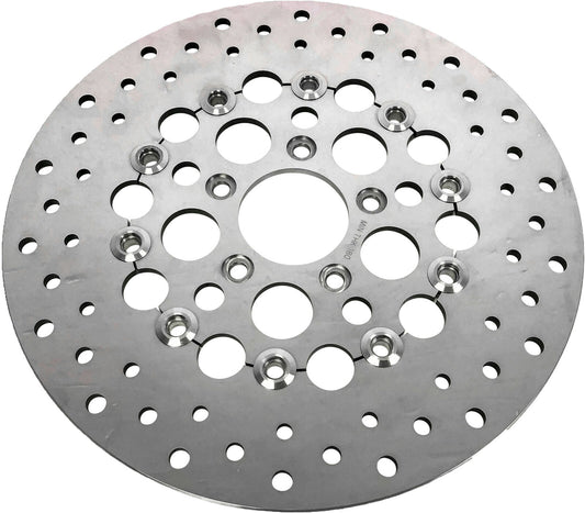 00-'08,'10-'17 for Harley FXDWG Floating Brake Rotor 11.5" Rea Machined 2.22" Id