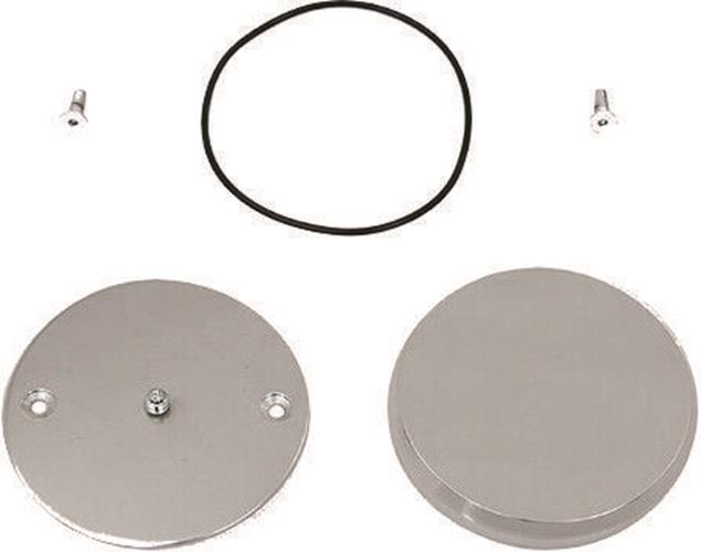00-'19 for Harley XL1200C Chrome Timing Cover 2 Hole Kit Evo/Big Twin/Xl 04-Up