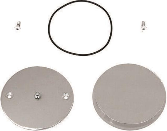 00-'19 for Harley XL1200C Chrome Timing Cover 2 Hole Kit Evo/Big Twin/Xl 04-Up