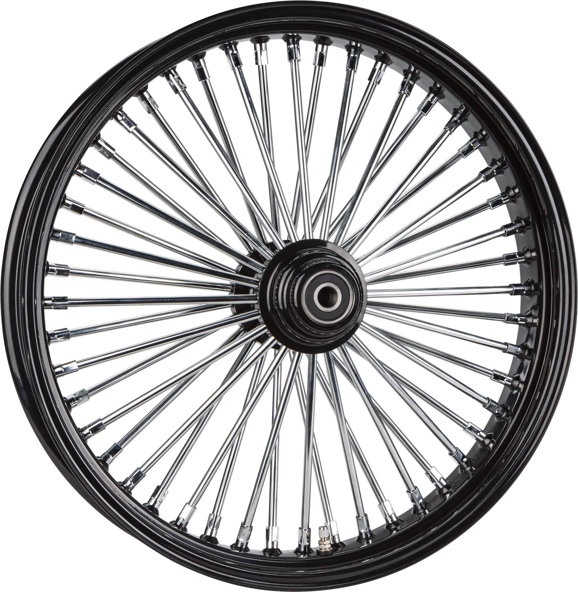 06-'07 for Harley FXDWG Fr 48-Spk Sd Black 23X3.5 Wg-Hub 1