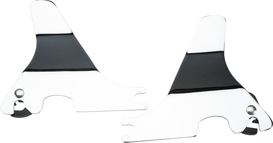 04-'19 for Harley XL1200C Detachable Side Plates Chrome Xl 04-Up 820-2212