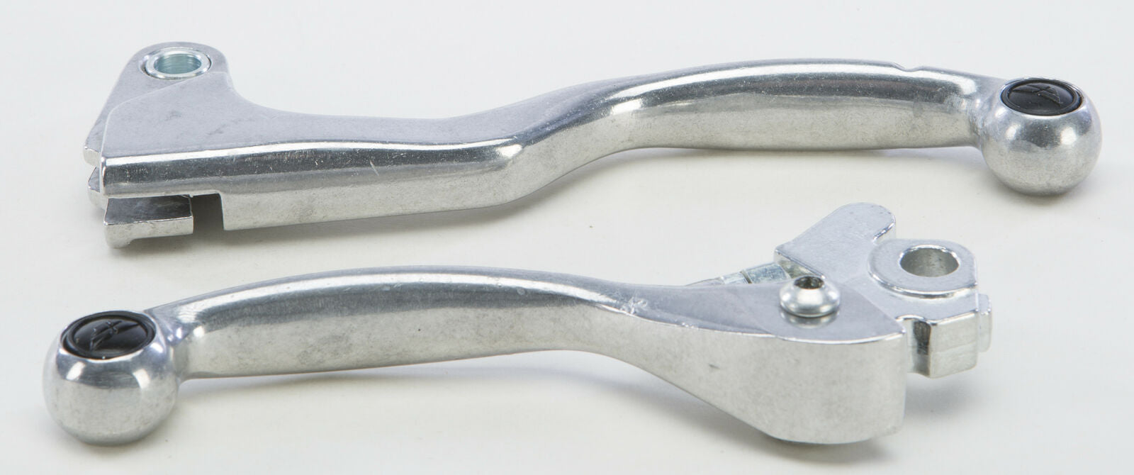 05-'12 for Kawasaki KX250F FLY RACING Pro Shorty Lever Set Polished 567-22200
