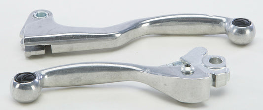 05-'12 for Kawasaki KX250F FLY RACING Pro Shorty Lever Set Polished 567-22200