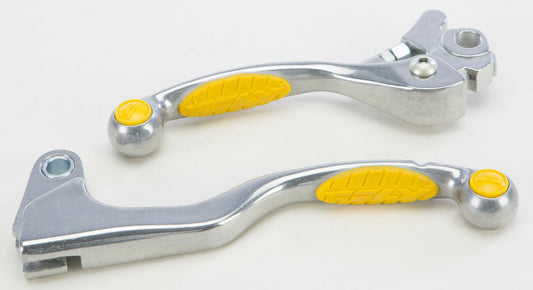 05-'06 for Suzuki RM-Z250 FLY RACING Grip Lever Set Yellow 567-20334