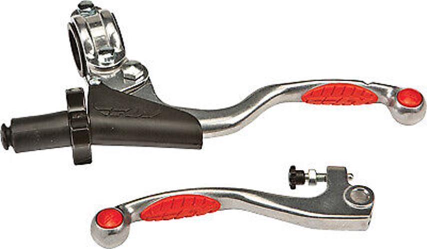 04-'10 for Kawasaki KX250F FLY RACING Pro Perch Combo Red W/Hot Start 567-10252