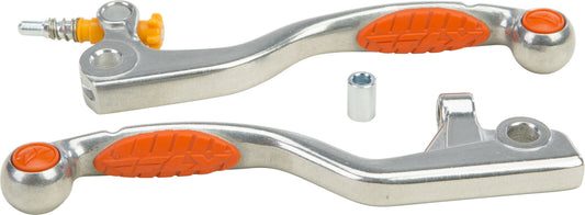 03-'12 for KTM 85 SX (17/14) FLY RACING Grip Lever Set Orange 567-20407