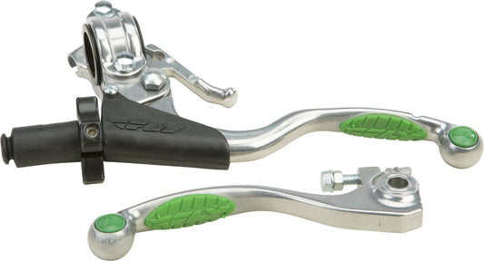 07-'09 for Honda CRF250R FLY RACING Pro Perch Combo Green W/Hot Start 567-10225