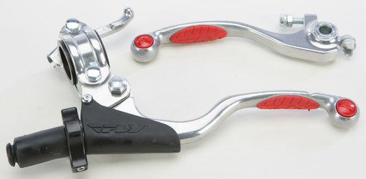 07-'09 for Honda CRF250R FLY RACING Pro Perch Combo Red W/Hot Start 567-10222
