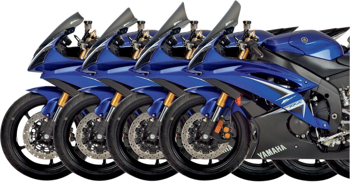 2008-2013 for Yamaha YZF-R6 ZERO GRAVITY Corsa Windscreen Smoke YZF R6 '08-'10