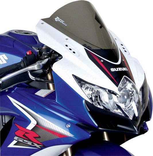 2008-2009 for Suzuki GSX-R 750 Double Bubble Windscreen Light Smoke GSXR 6/750